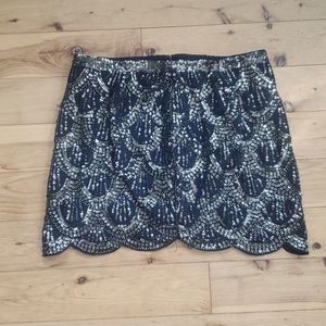 Forever 21 | Beaded Mini Skirt 🖤